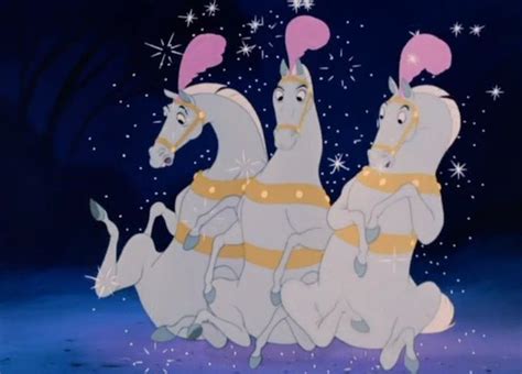 Into White Horses Cinderella Animated Movie Cinderella Mice Cinderella