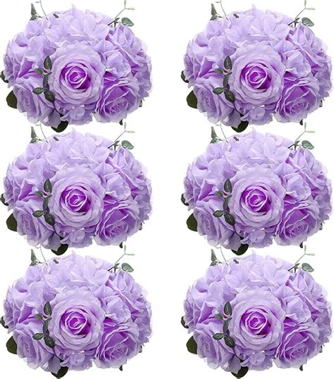 Amazon Zeyune Pcs Flower Ball Centerpieces For Table Flower Ball