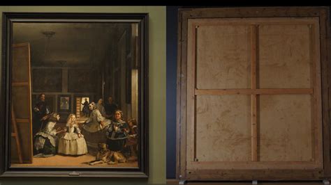 La Trasera De Las Meninas A La Vista Por Primera Vez En El Museo Del Prado