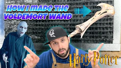 How To Make Tom Riddles Voldemort Wand From Harry Potter Youtube