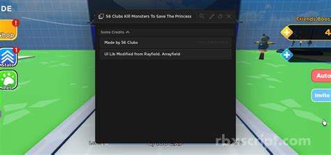 Kill Monsters To Save The Princess Auto Farm Scripts Rbxscript