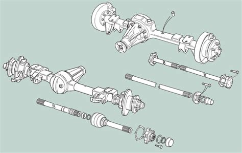 Land Rover Defender Axle Shaft Rovers North Land Rover Parts And