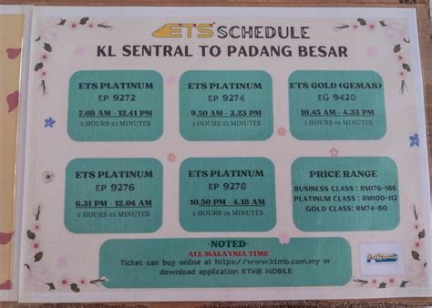 Hat Yai To Padang Besar By Train What You Need To Know