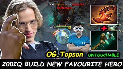 TOPSON Tinker 7 30 200IQ BUILD Forcestaff Overwhelming Blink Destroy