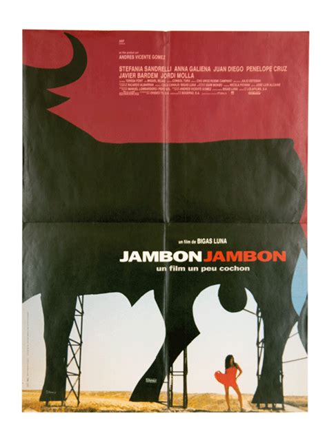 Jamon Jamon film poster - Cine Qua Non independent filmshop