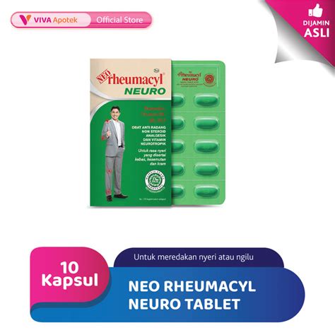 Promo Neo Rheumacyl Neuro Meredakan Nyeri Otot Sendi 10 Tablet