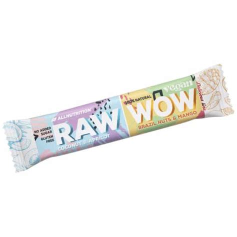 Raw Wow Protein Bar G Allnutrition Fitcookie