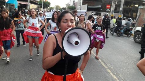 Piura As Se Vivi La Marcha En Contra Del Indulto A Fujimori Peru