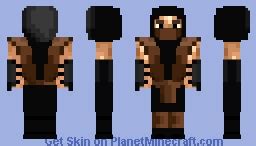 Mortal Kombat 1 Tremor Minecraft Skin