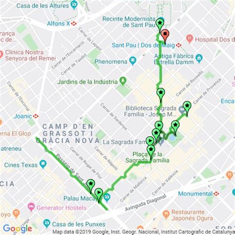Sagrada Familia And Hospital De Sant Pau Barcelona
