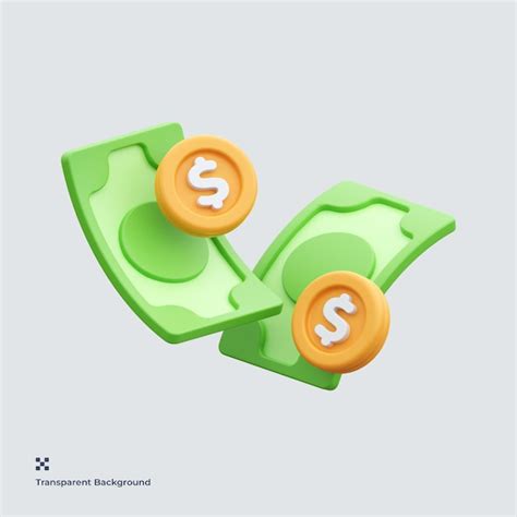 Premium Psd Money 3d Icon