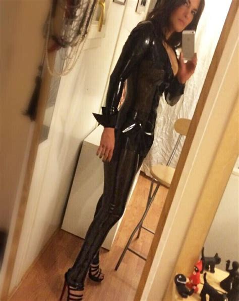 Latex Catsuit Latex Babe Latex Catsuit Leather Pants