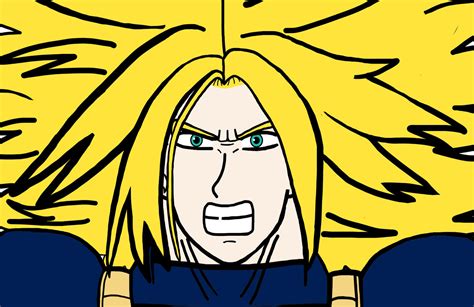 Future Trunks Ultra Ssj Saiyan Armor Ms Paint By Themanigold On