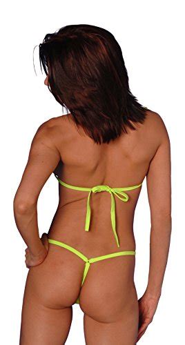 Skinbikini Women S No Coverage String Only G String Bikini One Size