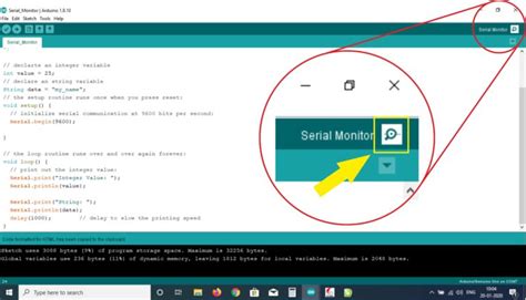 Arduino Serial Monitor Robo India Tutorials Learn Arduino