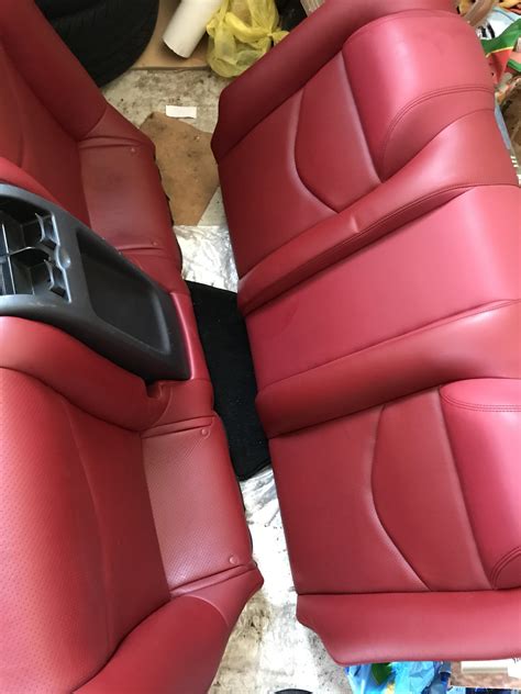 For Sale Red Leather Seats Monaco Red G37 Coupe Myg37