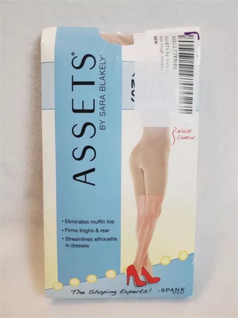 SPANX ASSETS HIGH Waist Mid Thigh Shaper Nude Size 5 See Size Chart NEW 15 30 PicClick UK