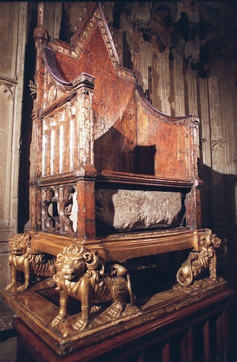 Coronation Chair Strengthened To Take Weight Of King And Ancient Stone