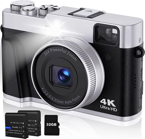 Sevenat Digital Camera K Mp With G Card Autofocus Optical