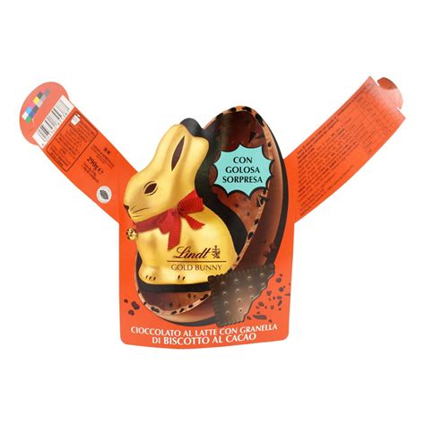 Lindt Gold Bunny Uovo Al Latte E Granella 290 Gr Shop Online