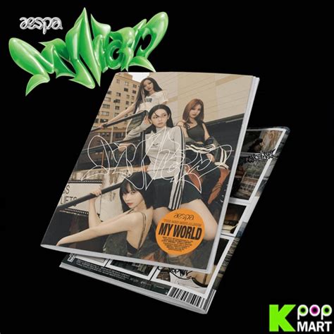 Aespa Mini Album Vol 3 MY WORLD Tabloid Ver KPOPMART