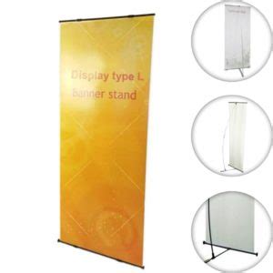 Double Sided X Banner Stand Suzhou Hongcai Exhibition Equipment Co Ltd