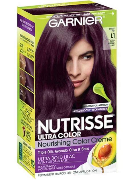 Nutrisse Ultra Color Intense Lilac Hair Color Sweet Fig Garnier