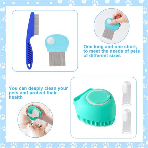 Pi Ces Kit De Toilettage Pour Chat Comprenant Des Coupe Ongles Et