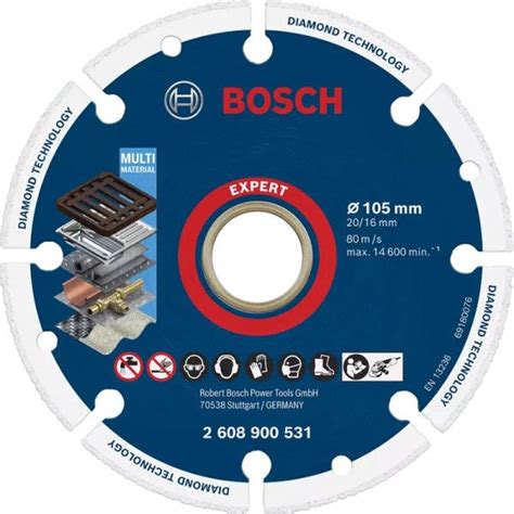 Bosch Expert Disque Tron Onner Diamond Metal Wheel