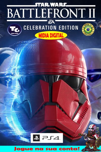 Star Wars Battlefront II Celebration Edition Tróia Games Locadora