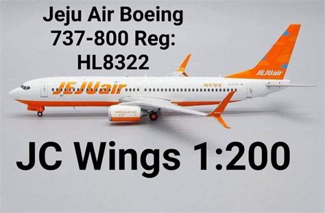 Jc Wings Xx Jeju Air Boeing Reg Hl