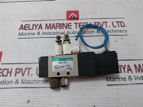 Ckd 4ka110 P Solenoid Valve Aeliya Marine