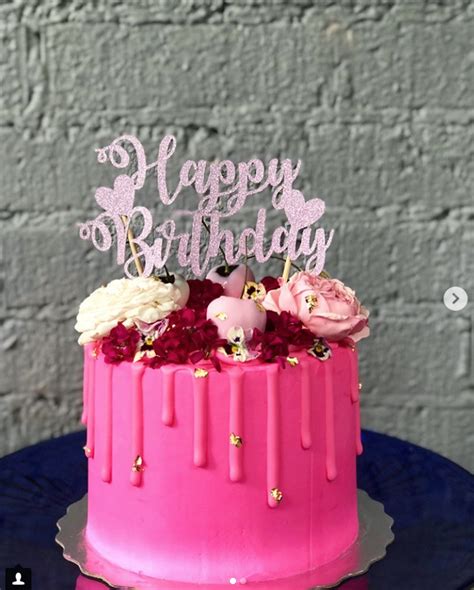 Novembers Cake Decorator Spotlight Hot Pink Cakes Pink Birthday