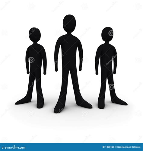 Hero pose stock illustration. Illustration of dark, group - 1380166
