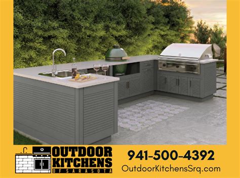 Hdpe Cabinets Outdoor Kitchens Of Sarasota