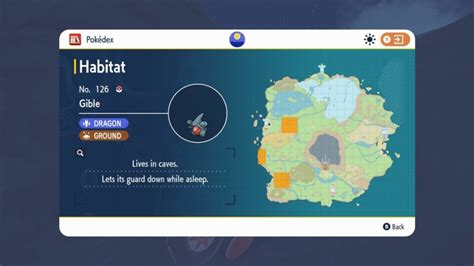 Dónde encontrar y atrapar a Gible en Pokémon Escarlata y púrpura