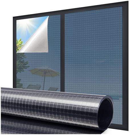 One Way Window Privacy Film See Out Not In Heat Blocker Window