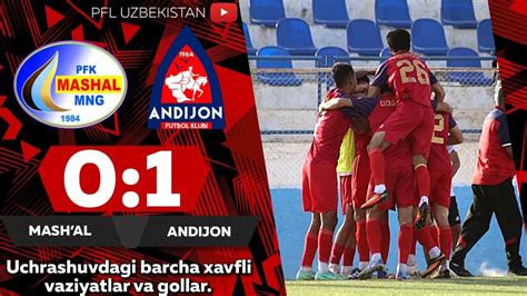 Coca Cola Superliga Tur Mash Al Andijon Youtube