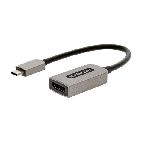 StarTech USB C To HDMI Adapter 4K 60Hz Video HDR10 USB C To