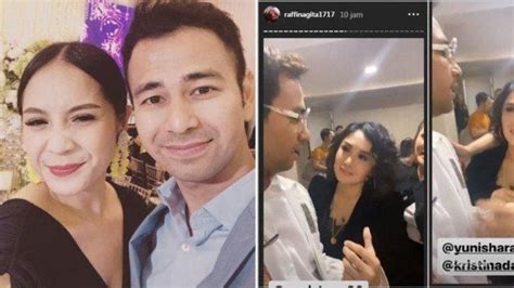 Panggilan Raffi Ahmad Ke Yuni Shara Terdengar Sangat Akrab Ini Reaksi