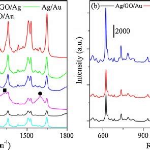 Sers Spectra Of M Rhb Adsorbed On A Different Substrates And