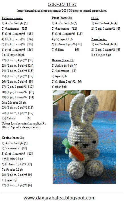 Patr N Gratis Rat N De Terciopelo Juguete Amigurumi Crochetisimo