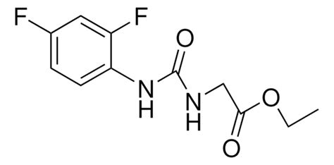 1 2 4 DIFLUOROPHENYL 3 ETHOXYCARBONYLMETHYL UREA AldrichCPR Sigma