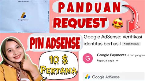 Cara Verifikasi Identitas Google Adsense Dan Request Pin Adsense