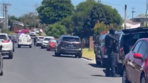 Police Operation As Man Barricades Himself Inside Property On