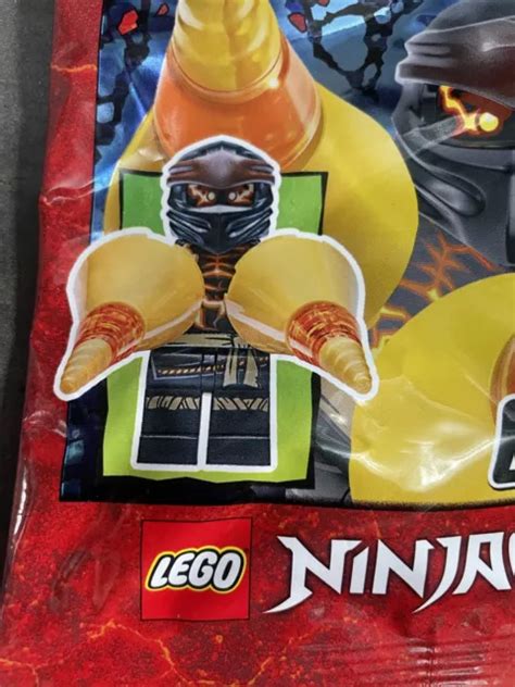 Blue Ocean Lego Ninjago Cole Minifigure Foil Pack Set Bagged