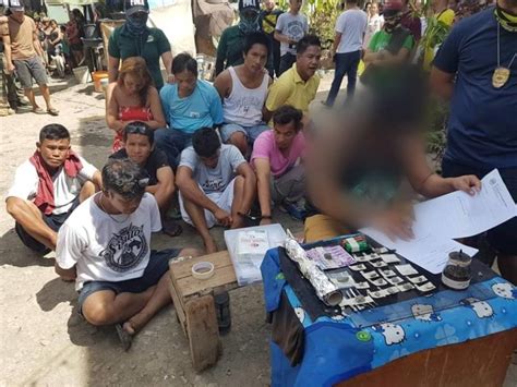 Pdea 7 Agents Raid Lorega Drug Den Nab 9 Persons Seize P80k Shabu