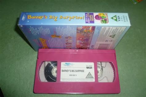 Barney S Big Surprise His All New Live Stage Show Vhs Pal