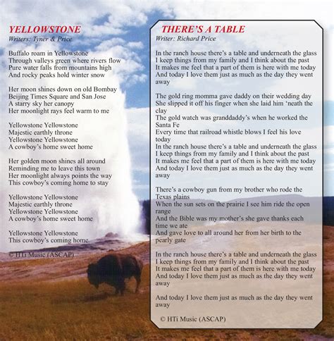 Cowboy Songs pg4 | Rich Price – The Singing Sierran