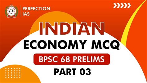 Indian Economy Mcq Part Bpsc Prelims Perfection Ias Karol Bagh